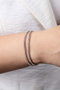 Heliophilia Silver Pulsera de Metal Plateada ELKGC68530G